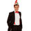 Miniatyrbilde: "MINI SANTA HAT WITH JINGLE BELL &BOW TIE" (04161)