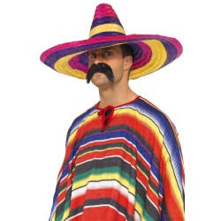 Large Sombrero, Multi-Coloured 34742 S