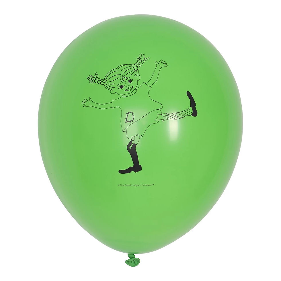 Miniatyrbilde: BALLOONS 12" PIPPI 8-PK. 71788