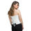 Miniatyrbilde: White Embossed Satin Corset. EF-2314