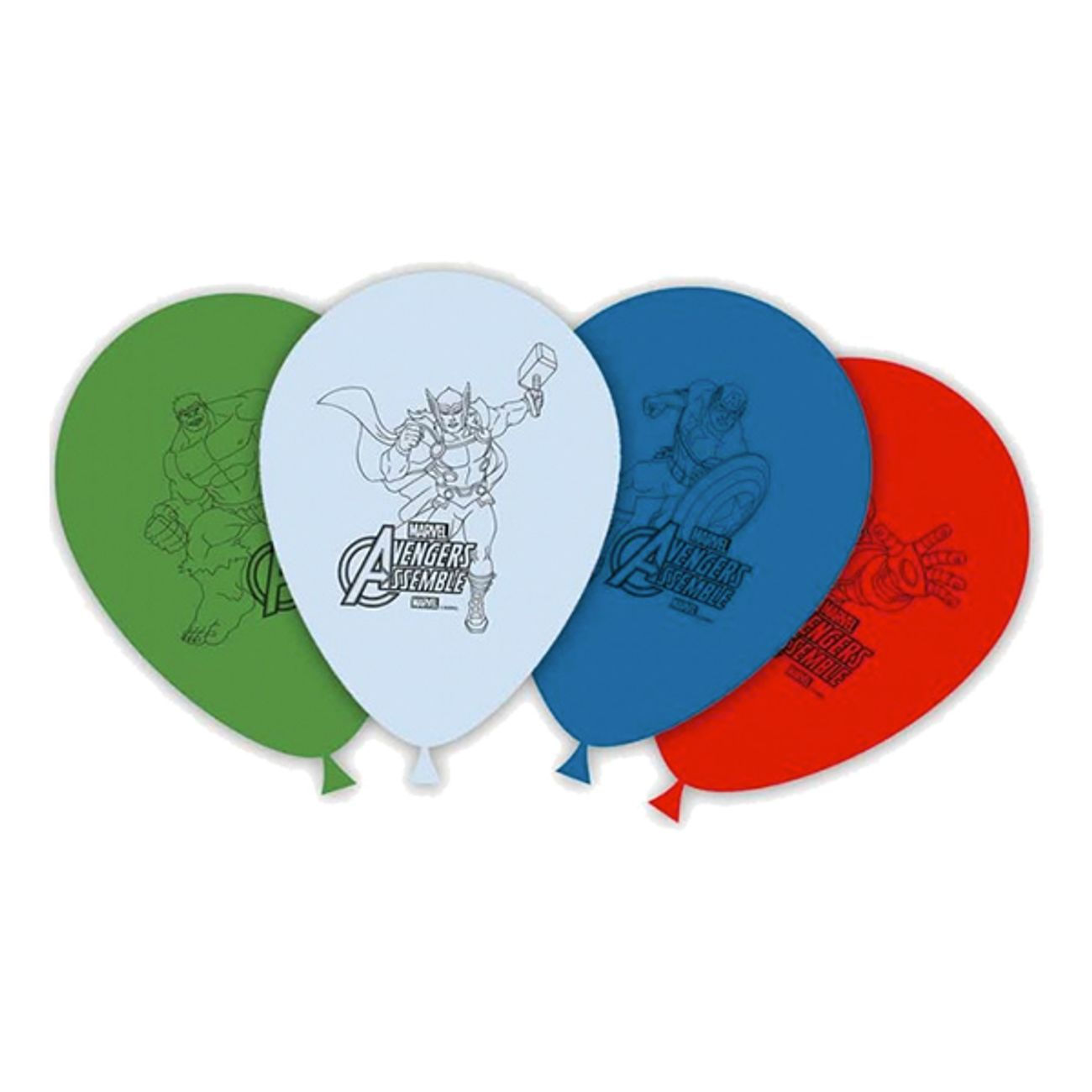 Balloons Avengers. 8 pk. 64056