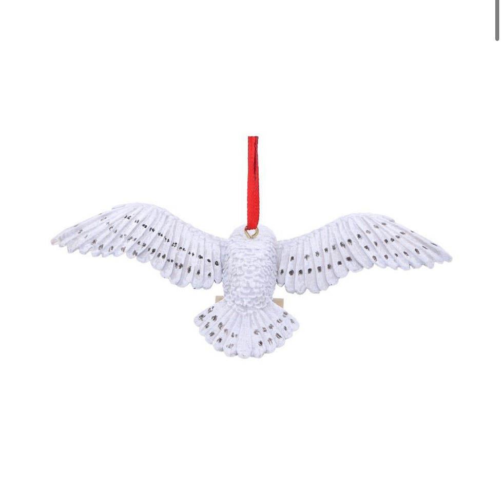 Miniatyrbilde: Harry Potter Hedwig Hanging Ornament 13cm