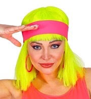 Neon Pink Headband. 02031 W