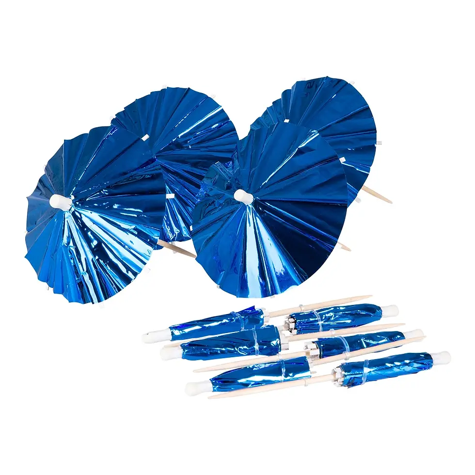 Miniatyrbilde: UMBRELLA PICKS BLUE 10-PK. 70661
