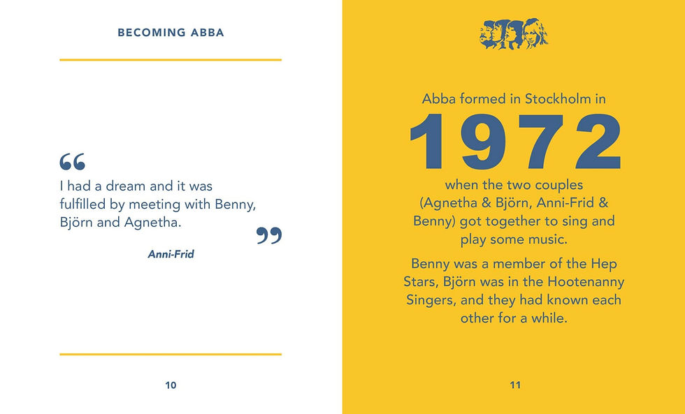 Miniatyrbilde: The Little Book of ABBA