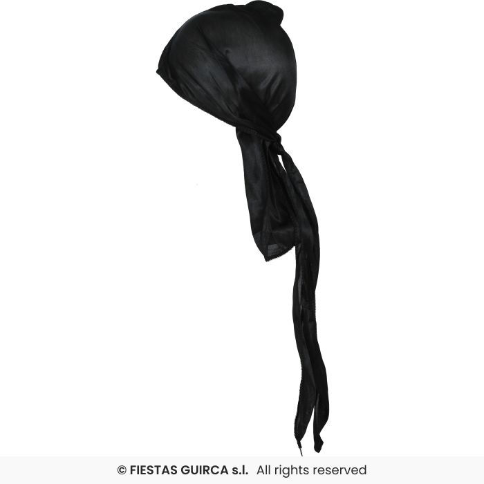 Miniatyrbilde: Black bandana hat. 23105
