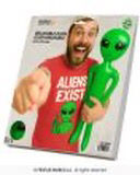 Miniatyrbilde: Inflatable green alien, 85 cm. 29181