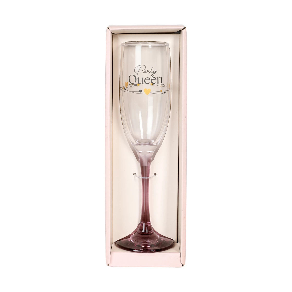SPARKLING GLASS PARTY QUEEN. 80360