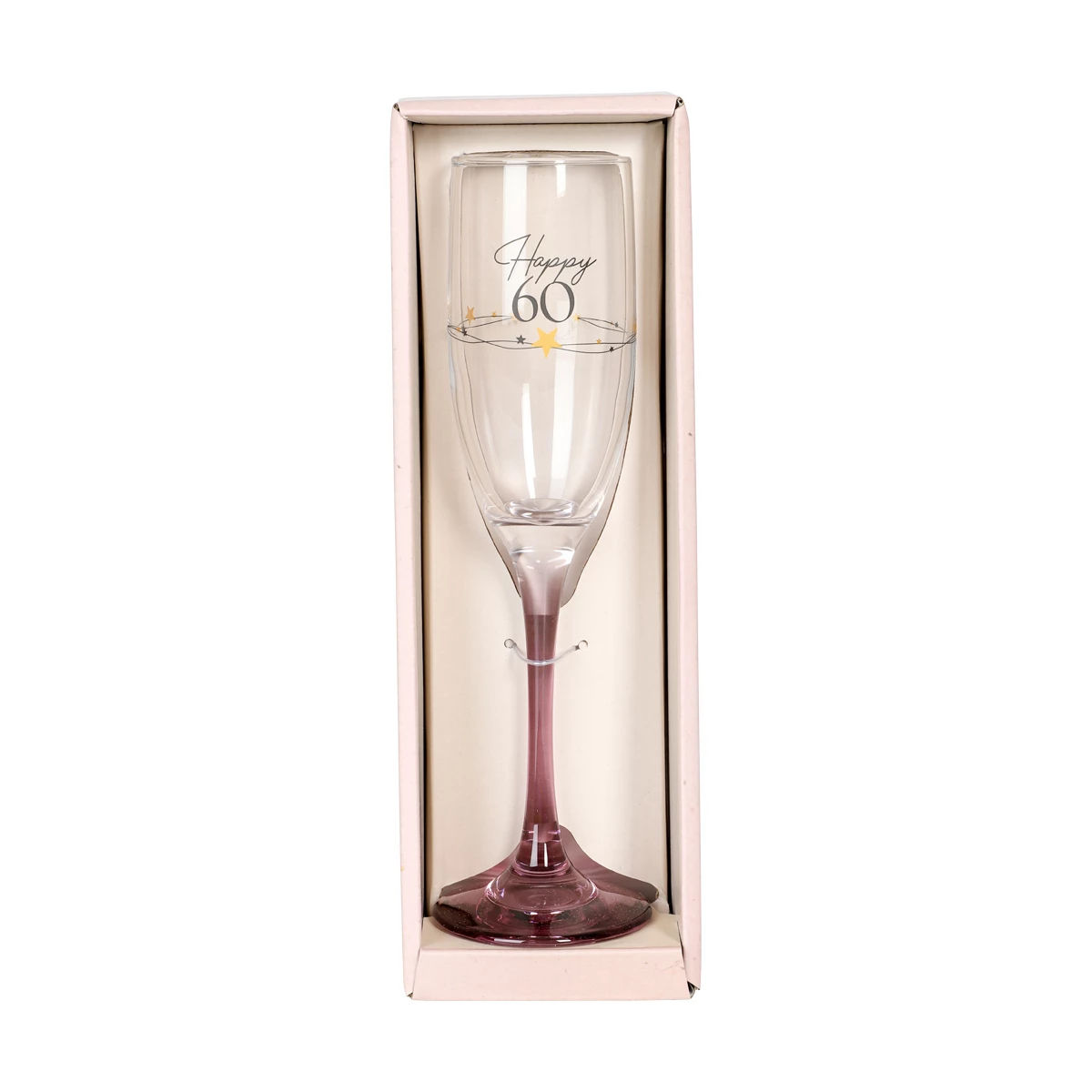 SPARKLING GLASS HAPPY - 60. 80353
