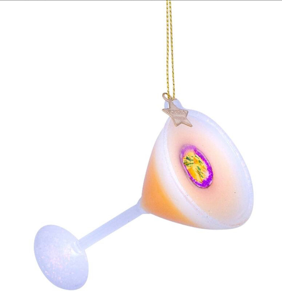 Ornament glass pornstar Martini H9cm