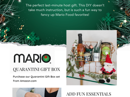 Martini Gift Set DIY- For The Entertainer