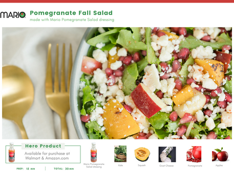 Pomegranate Fall Salad