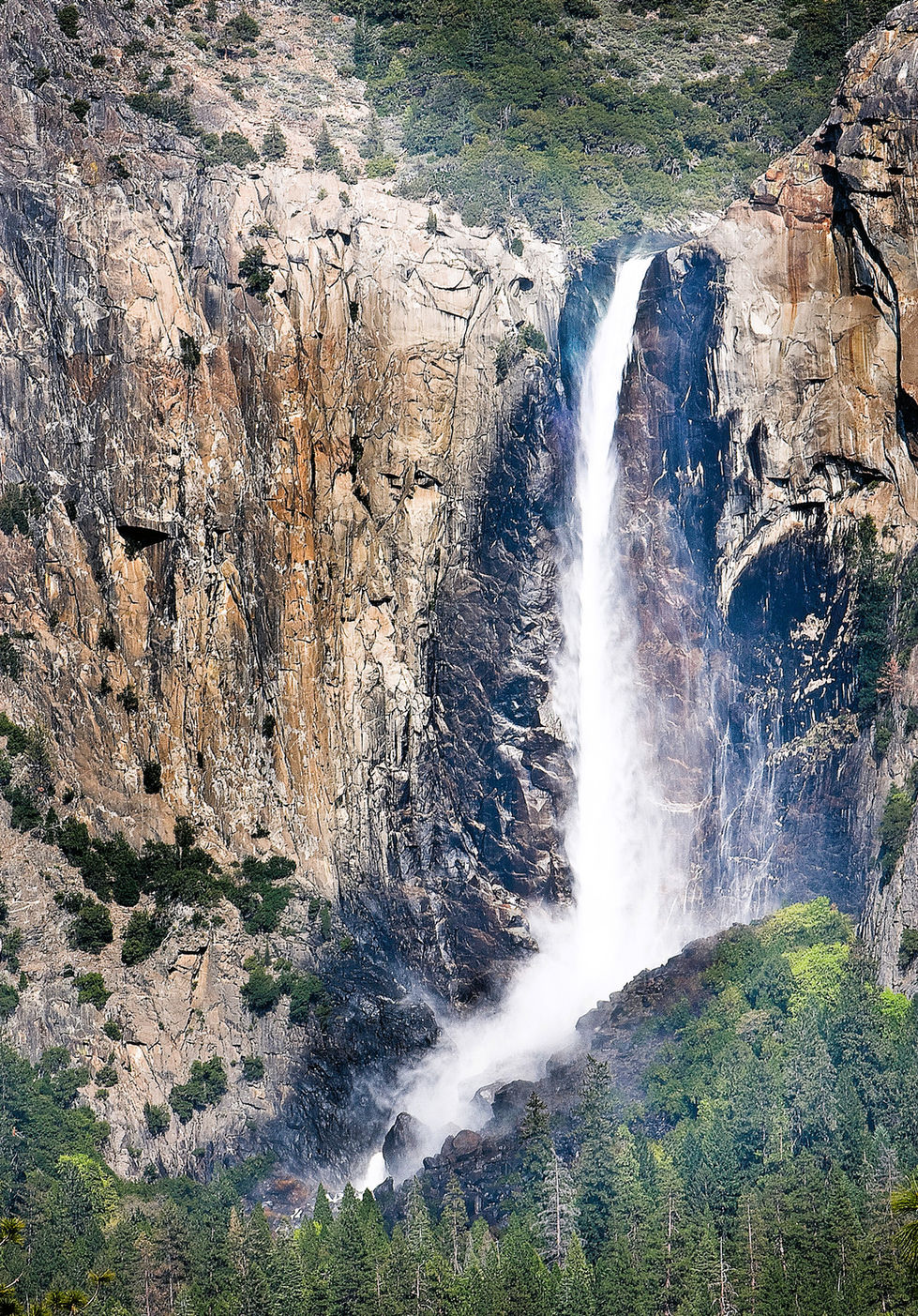 Water Falls. Yosemite.