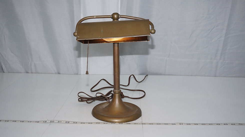 Thumbnail: Brass Library Desk Lamp