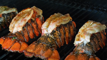 Succulent Lobster Tails with Claibe's BBQ Magic