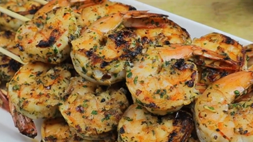 Spicy Grilled Shrimp with Claibe's Texas Voodoo Rub