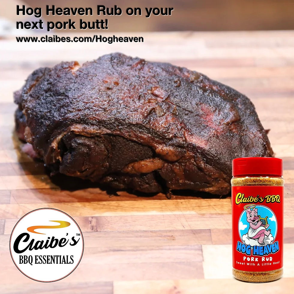 Claibe's Hickory Smoked Pulled Pork (Pork Butt)
