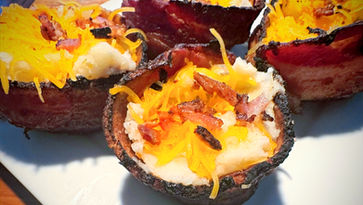Sweet-n-Smokey Bacon Bowl Potato Skins 