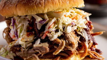 Hog Heaven Pulled Pork Sandwiches