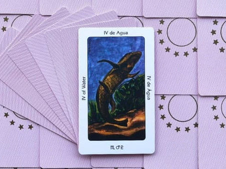 Tarot Sagrado dos Orixás - Quatro de Água: Significado e interpretação da carta - Oráculos Web