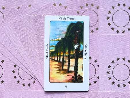Sete de Terra: Tarot Sagrado dos Orixás - Significado e interpretação da carta - Oráculos Web