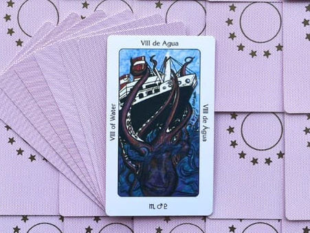 Tarot Sagrado dos Orixás: Oito de Água Significado e interpretação da carta - Oráculos Web