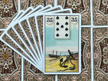 Baralho Cigano - A Âncora: Significado e interpretação da Carta 35 - Oráculos Web