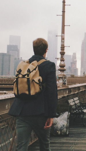 Crossing Brooklyn Bridge