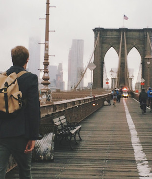 Cruzamento da ponte de Brooklyn