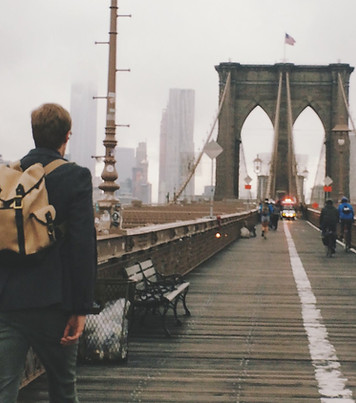 Cruzamento da ponte de Brooklyn