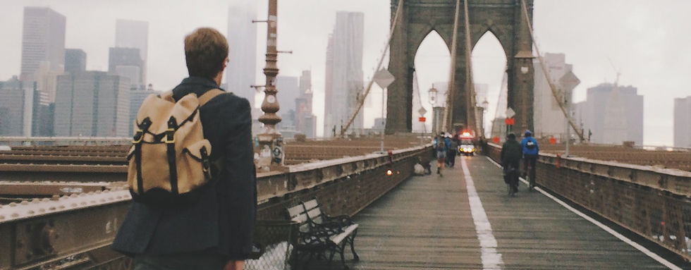 Crossing Ponte di Brooklyn