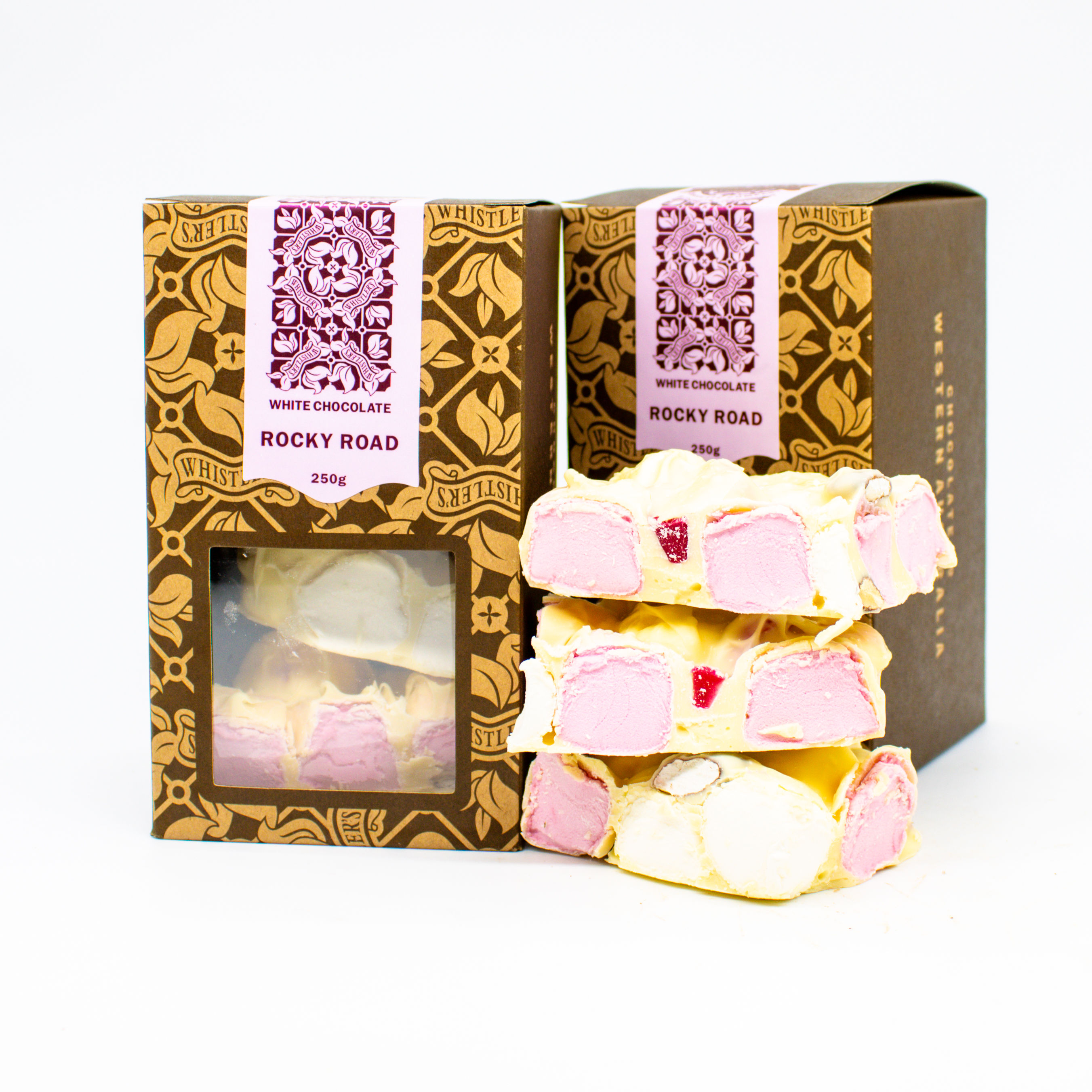 White Chocolate Rocky Road Presentation Box 250g