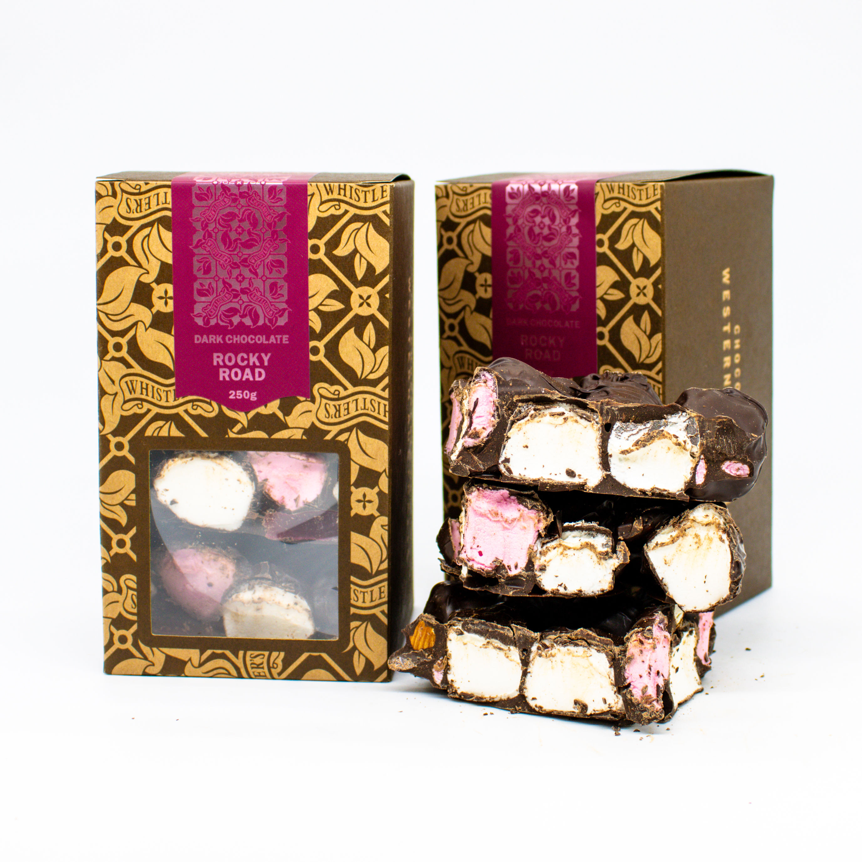 Dark Chocolate Rocky Road Presentation Box 250g