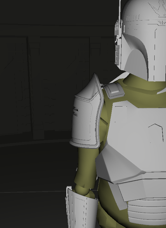 Thumbnail: Custom Stormbringer Shoulder - 3D print STL file