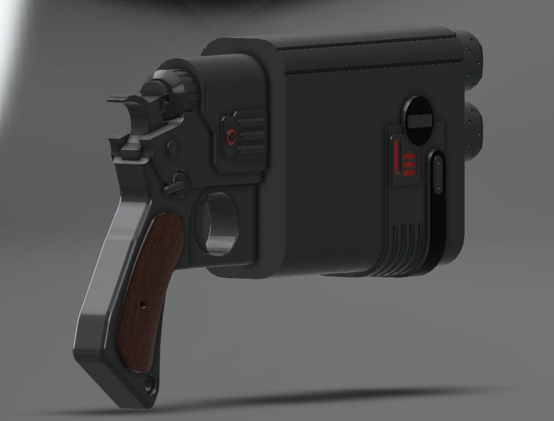 Thumbnail: Star Wars Old Republic Themed Scorpion TK Blaster - 3D print STL file