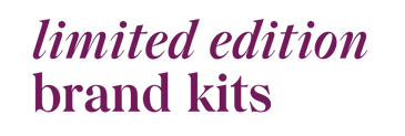 MissCreative Design Studio LE Brand Kits Text