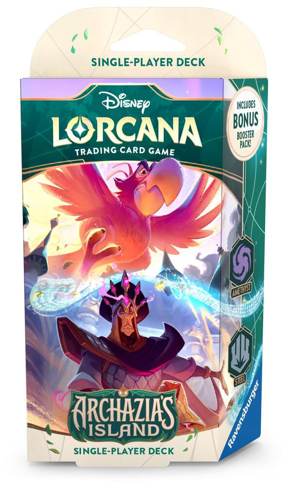 Disney Lorcana: Archazia's Island Starter Deck (Iago & Jafar)