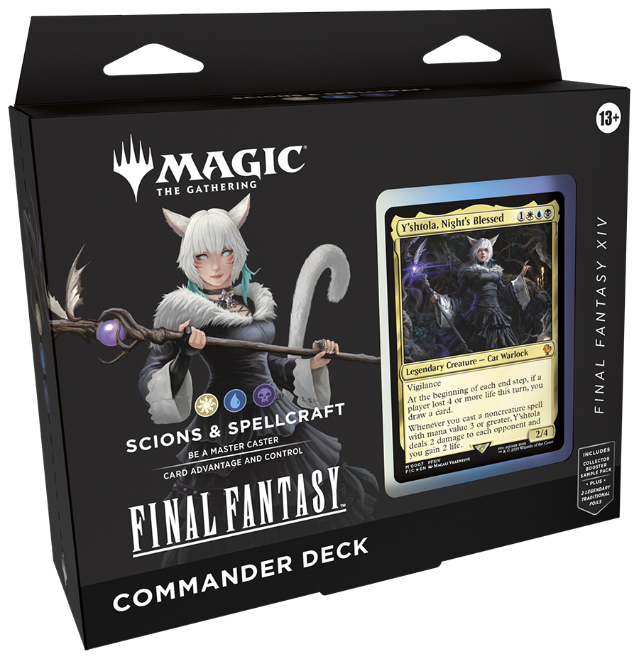 Magic: The Gathering - Final Fantasy Commander Deck: Scions & Spellcraft — cara 2 de 2