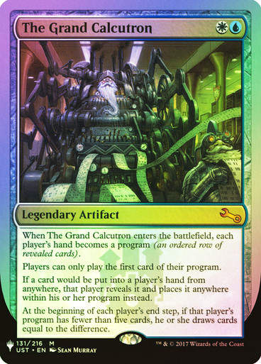 The Grand Calcutron (PLST) (131) / Foil