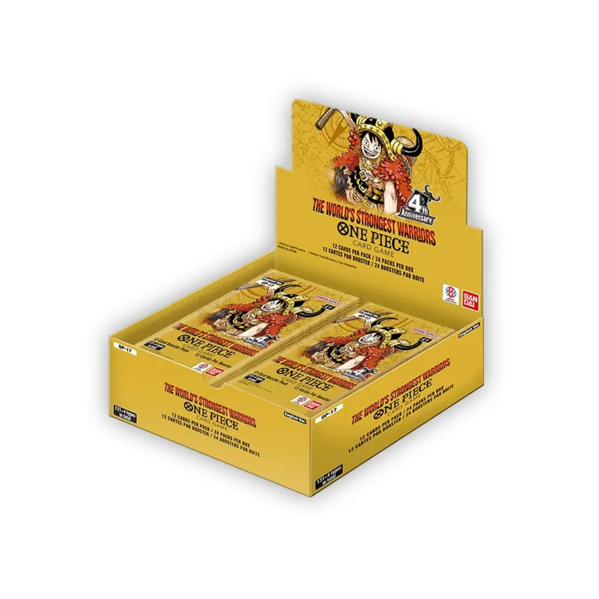 One Piece TCG: The Wold's Strongest Warriors Booster Box OP-17