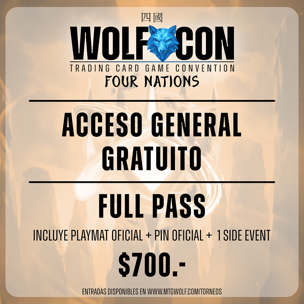 Acceso General @ WolfCon