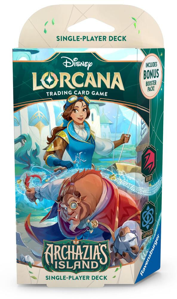 Disney Lorcana: Archazia's Island Starter Deck (Bella y Bestia)