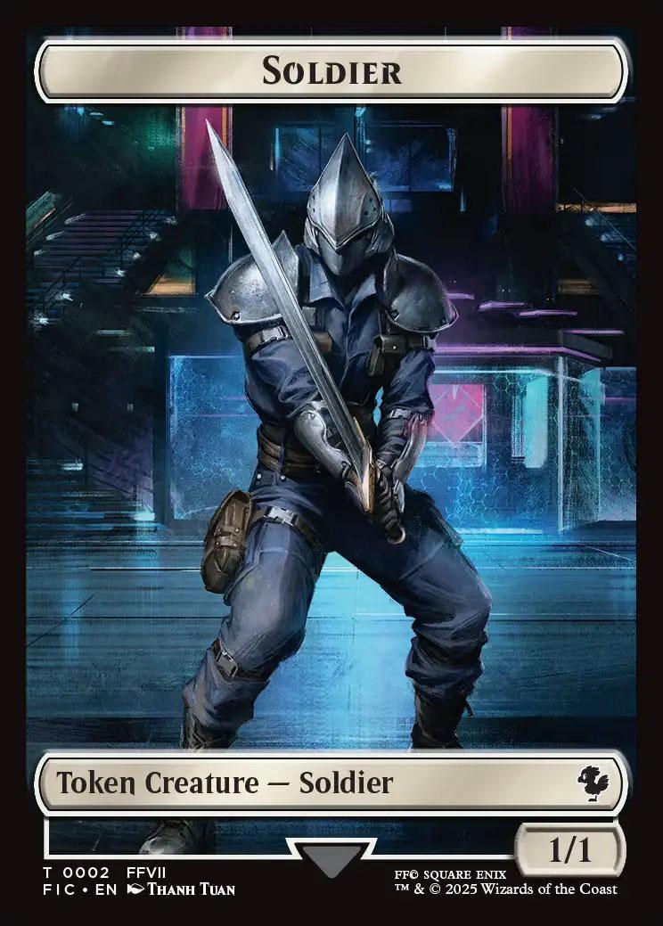 Rebel Token // Soldier Token (TFIC) — cara 2 de 2