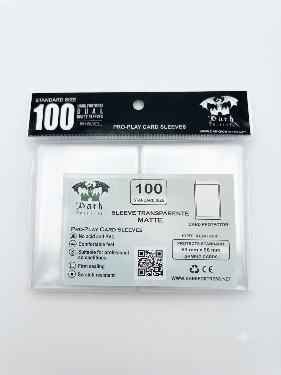 Micas Dark Fortress Standard - Transparentes Matte