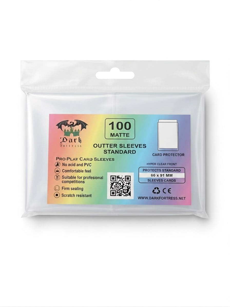 Micas Dark Fortress Standard - Sobremicas Transparentes Matte