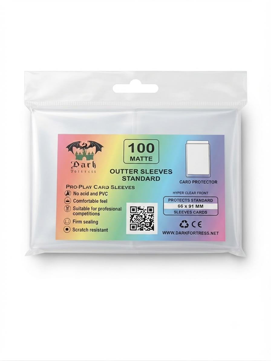 Micas Dark Fortress Standard - Sobremicas Transparentes Matte