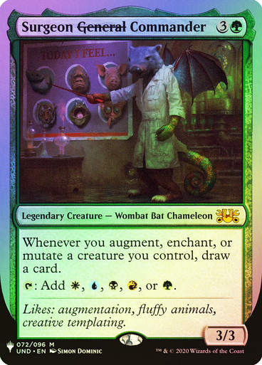 Surgeon General Commander (ULST) (42) / Foil