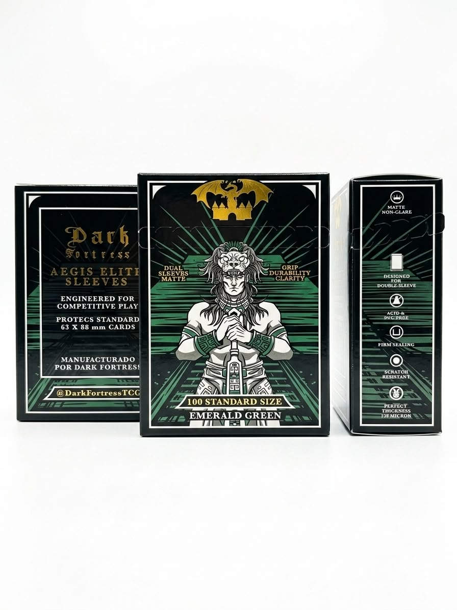Micas Dark Fortress Dual Matte - Emerald Green