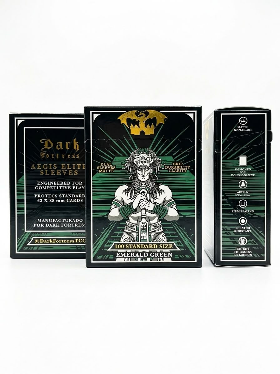 Micas Dark Fortress Dual Matte - Emerald Green