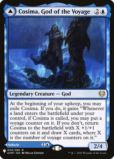 Cosima, God of the Voyage // The Omenkeel (PLST) (KHM-50)